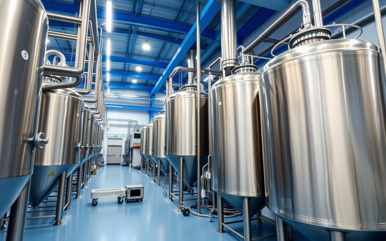Modern manufacturing facility